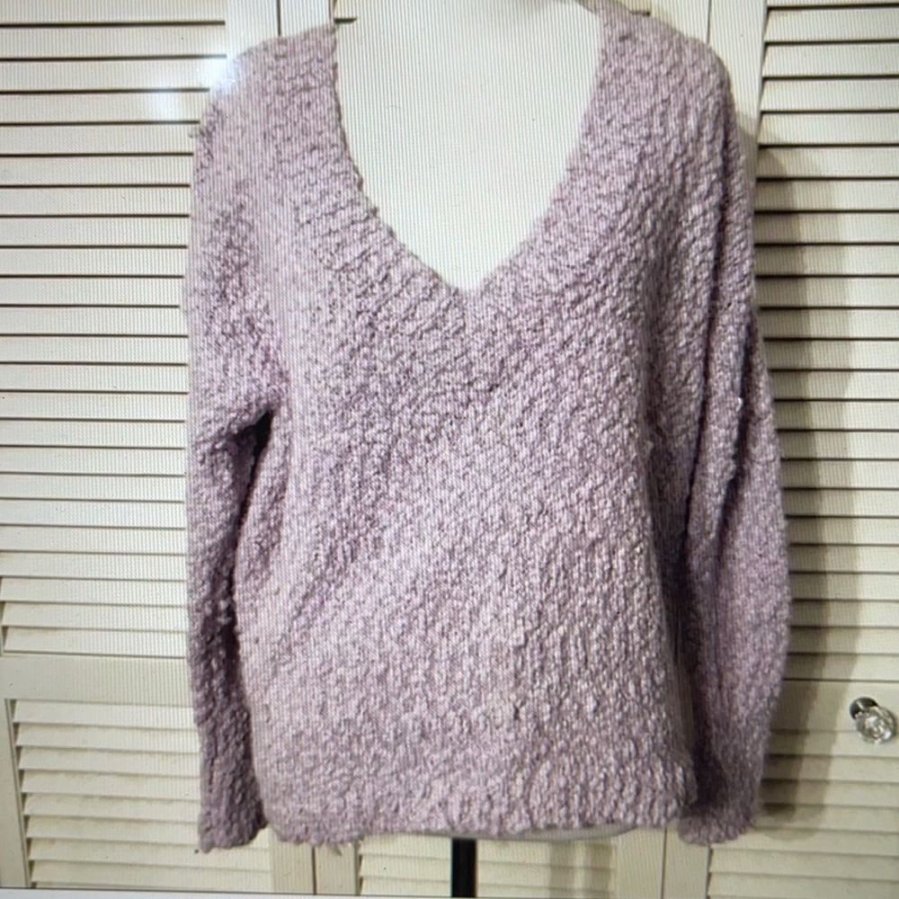 Purple sweater